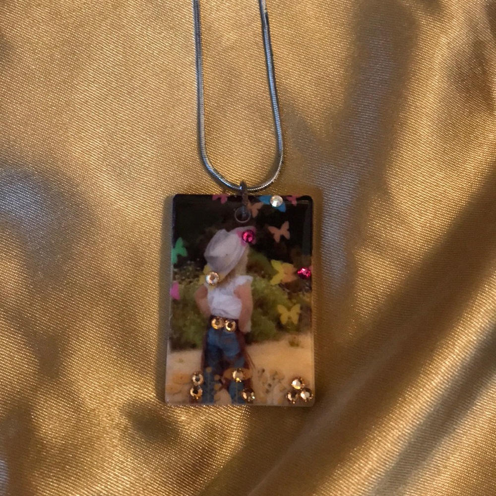 Little Cowgirl pendant necklace